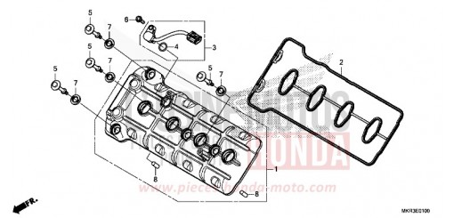 CYLINDER HEAD COVER CBR1000SPN de 2022